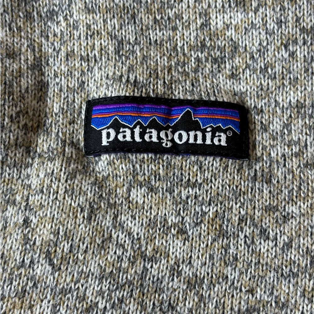 Patagonia Better Sweater 1/4 Zip Pull Over Fleece Long Sleeve Pelican Size Small - Picture 8 of 14